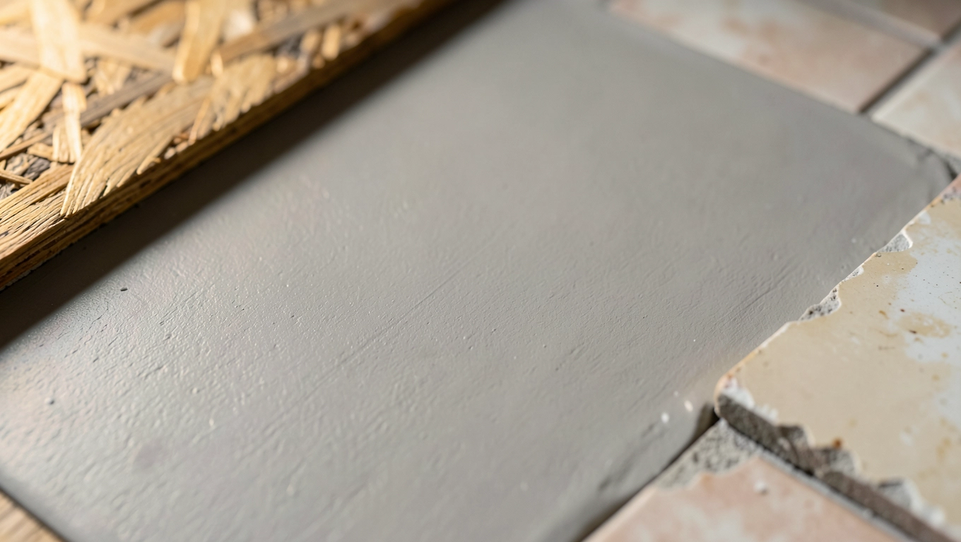 Klej hydroizolacyjny na OSB, beton i stare płytki dobre podłoża