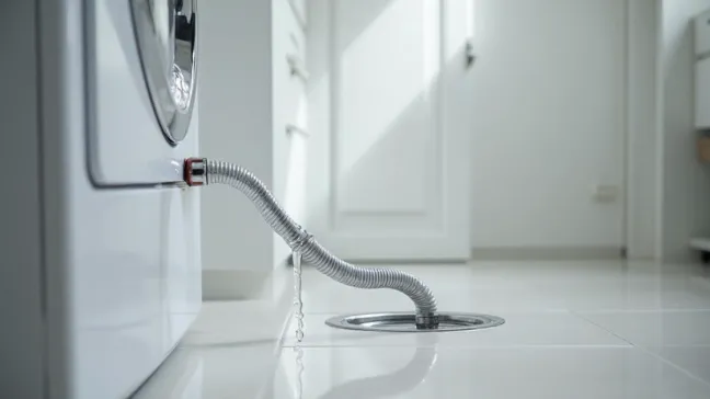 Podłączenie suszarki Electrolux do odpływu