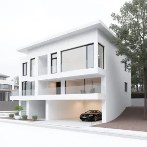 Projekty domów podpiwniczonych z garażem w piwnicy