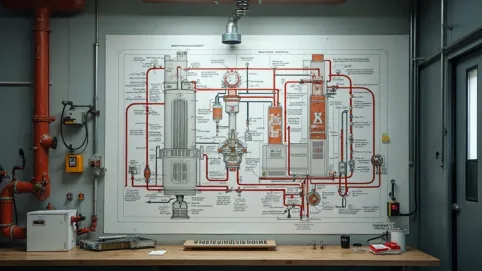 schemat kotłowni