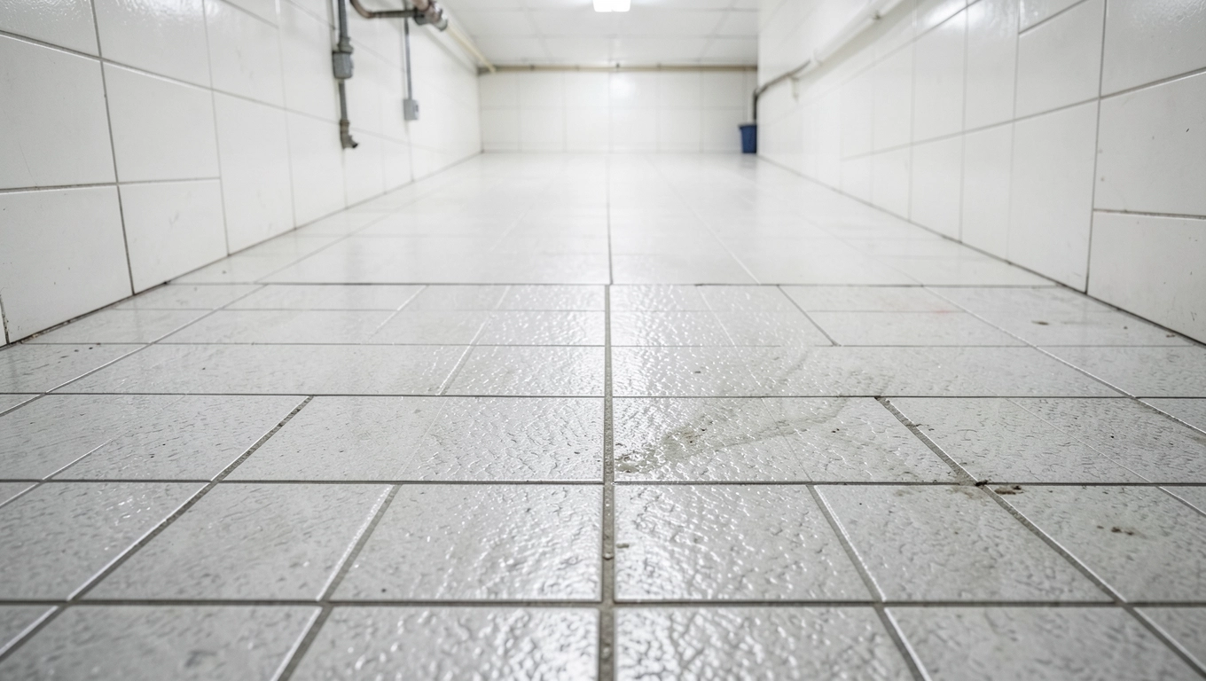 Antypoślizgowe płytki 60x60 w kotłowni