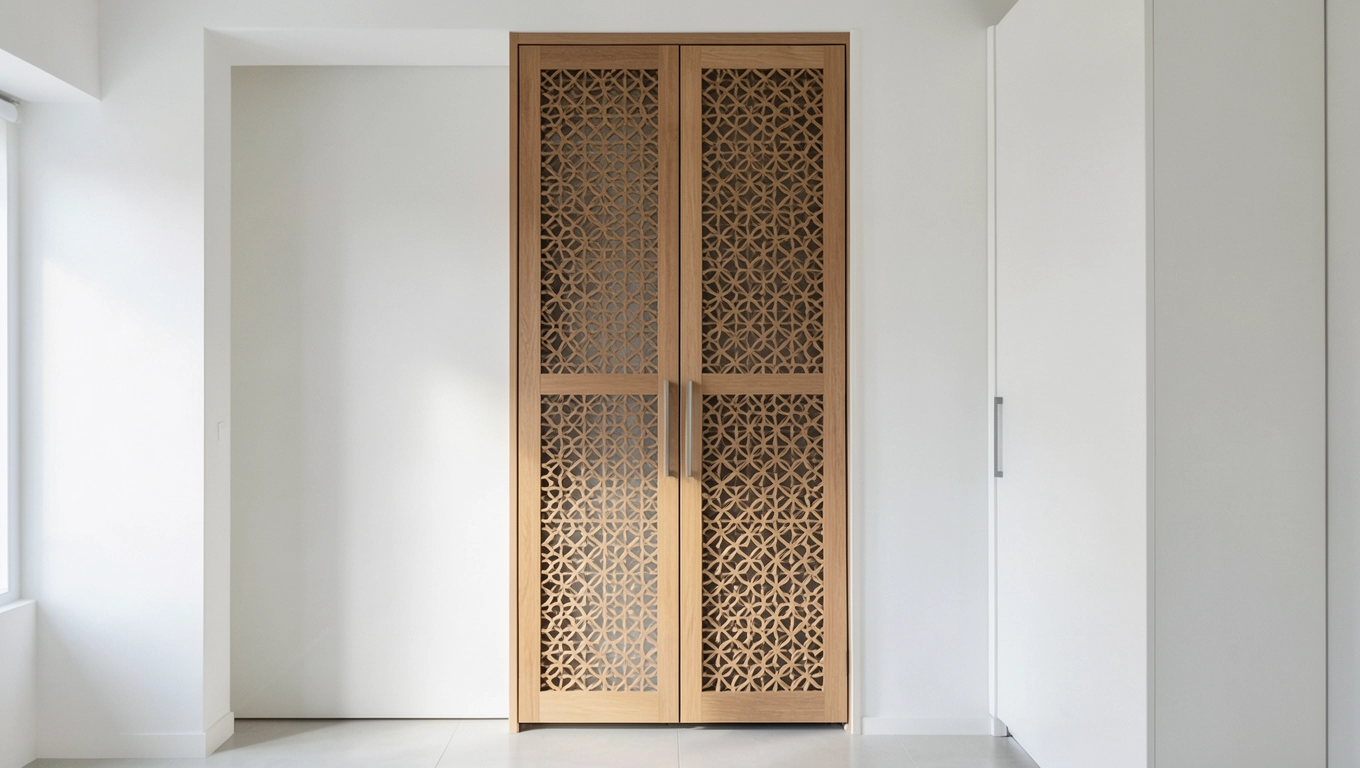 drzwi ażurowe na wymiar do garderoby