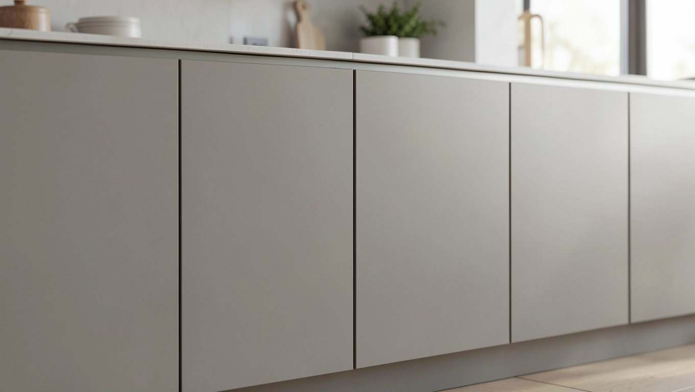 Drzwi bez klamki do zabudowy