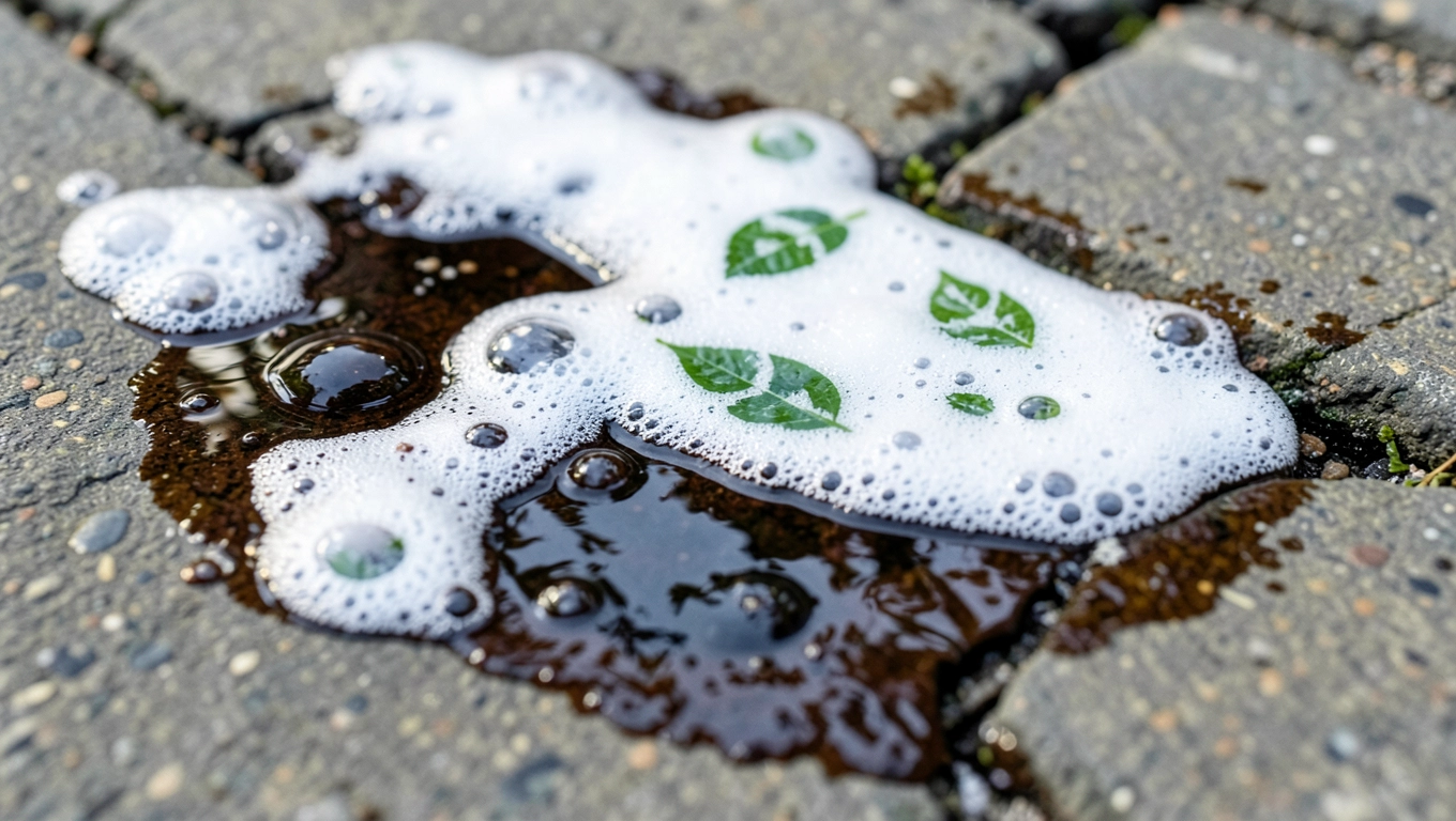 Eko detergenty na plamy z chodników