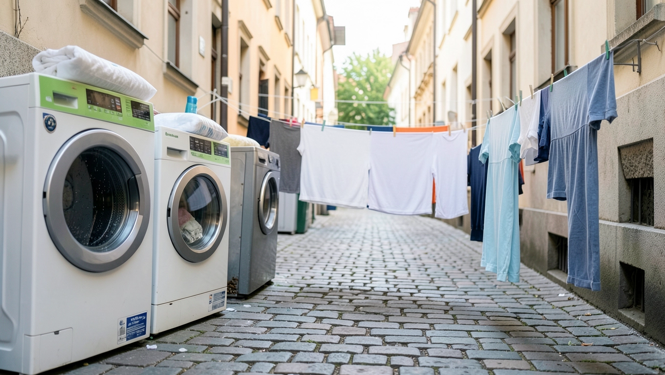 Ekologiczne pranie Biała ulica