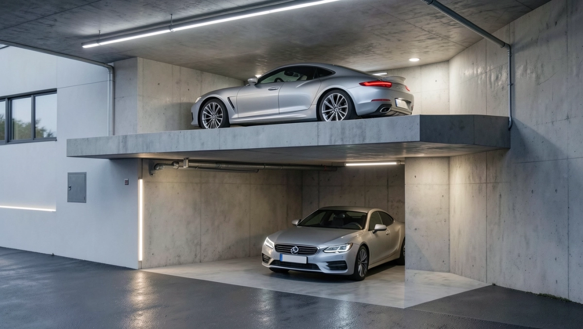 Hydrauliczny garaż podziemny cena