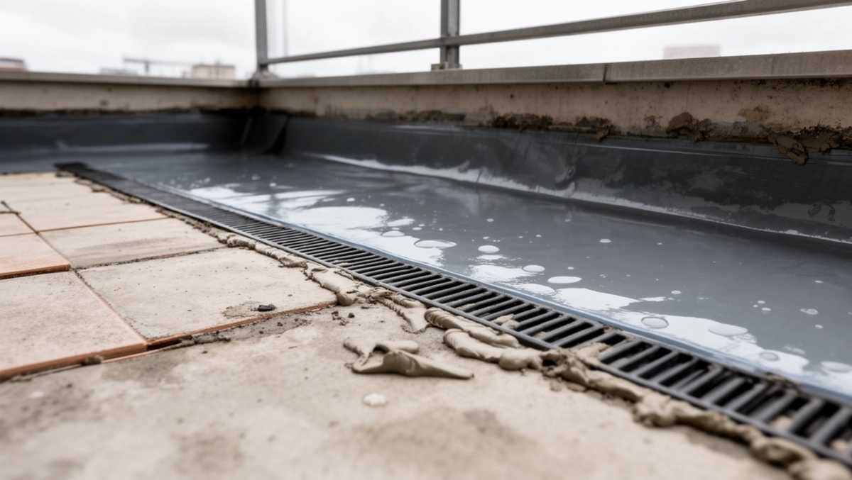 Hydroizolacja balkonu pod płytki