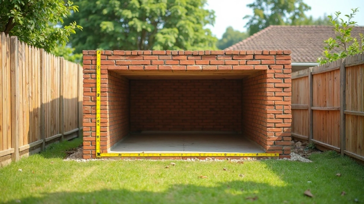 Ile metrów od granicy można postawić garaż murowany