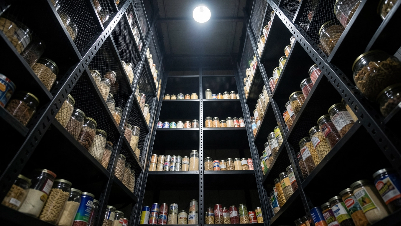 Industrialna spiżarnia na wysokość