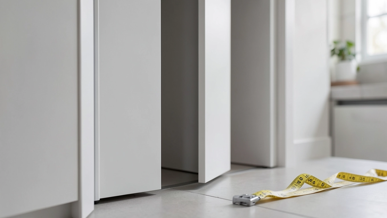 Jak wybrać drzwi składane do spiżarni