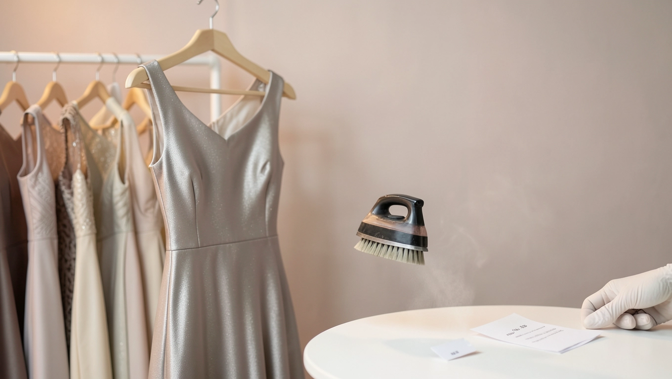 Koszt prania sukienki z dodatkowymi usługami