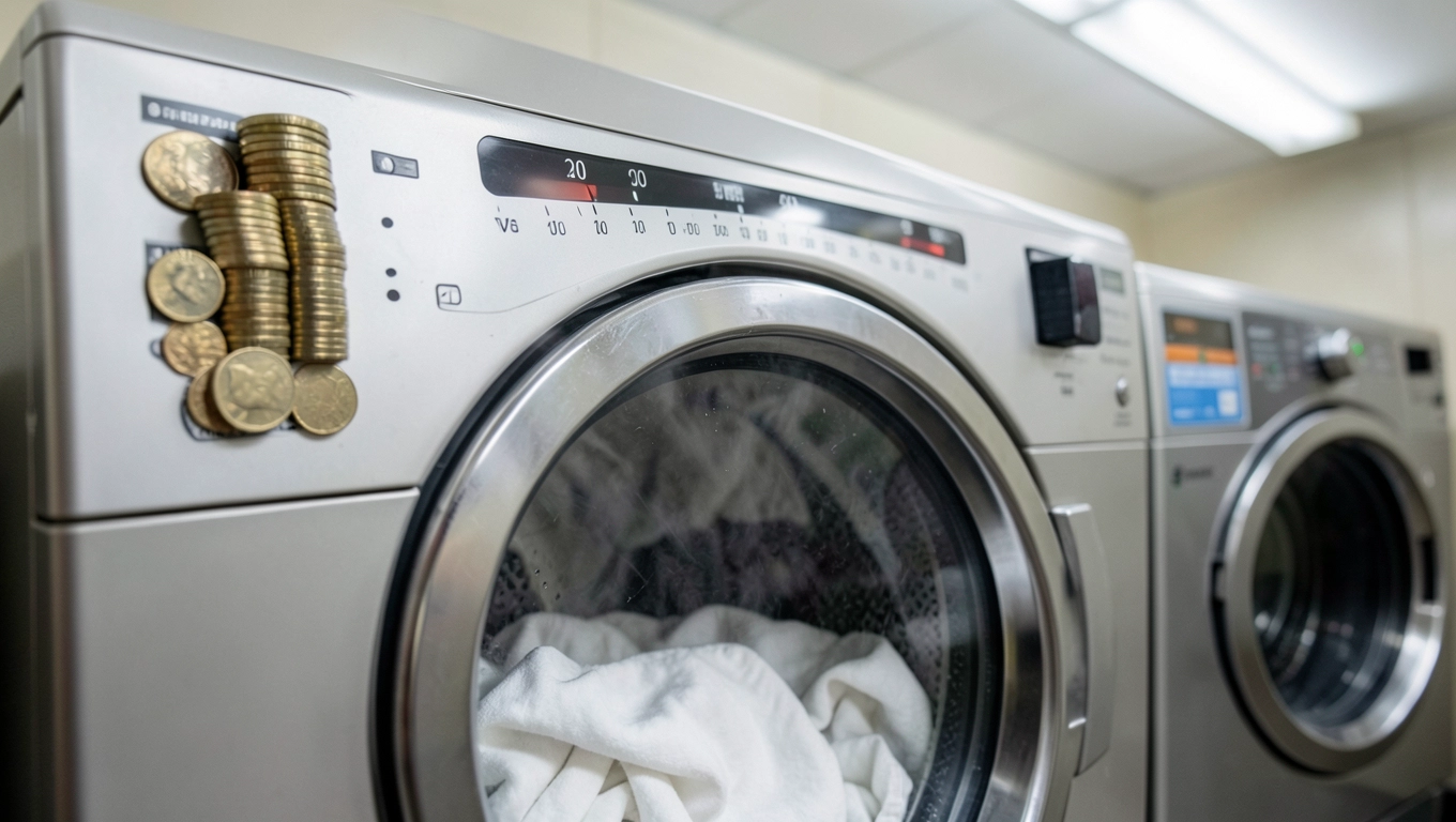 Koszt suszenia w pralni samoobsługowej