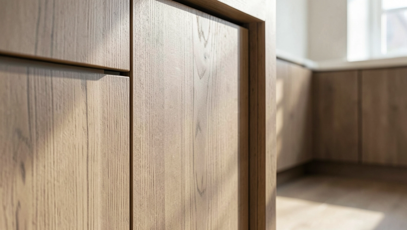 Materiały i wykończenia ukrytych drzwi spiżarni