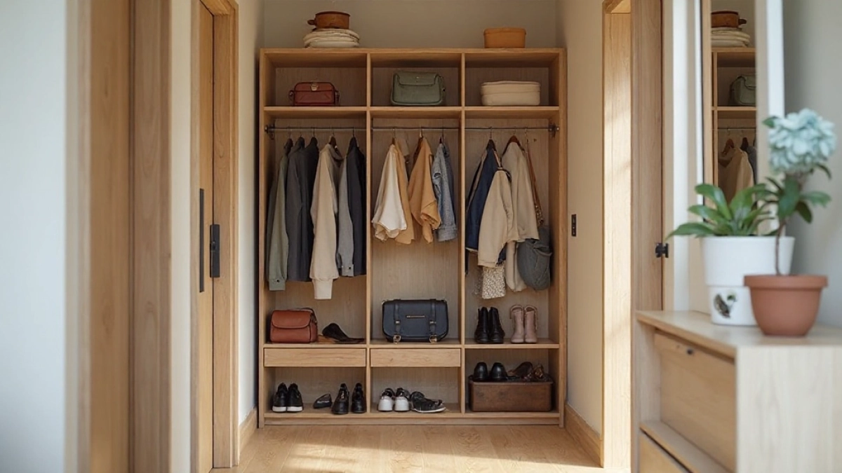 Mini garderoba do przedpokoju