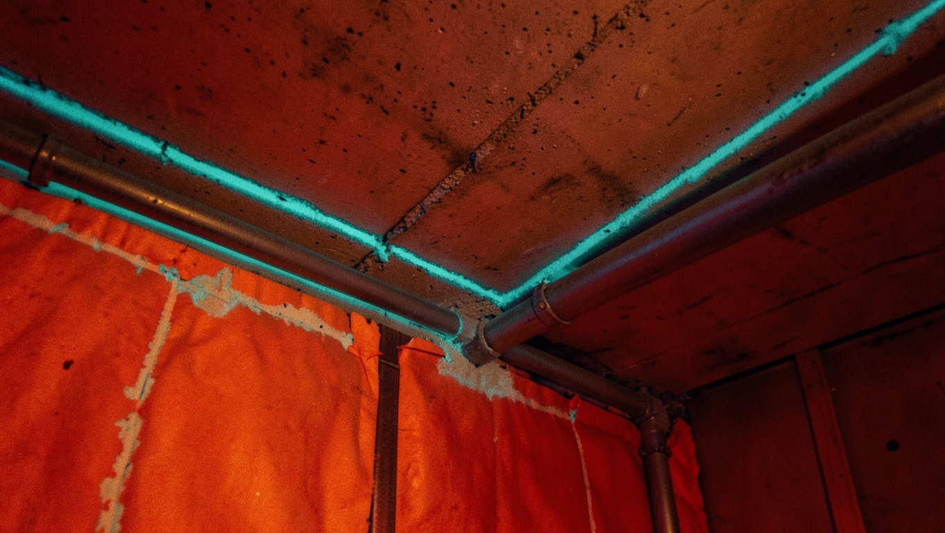 Mostki termiczne w stropie nad garażem