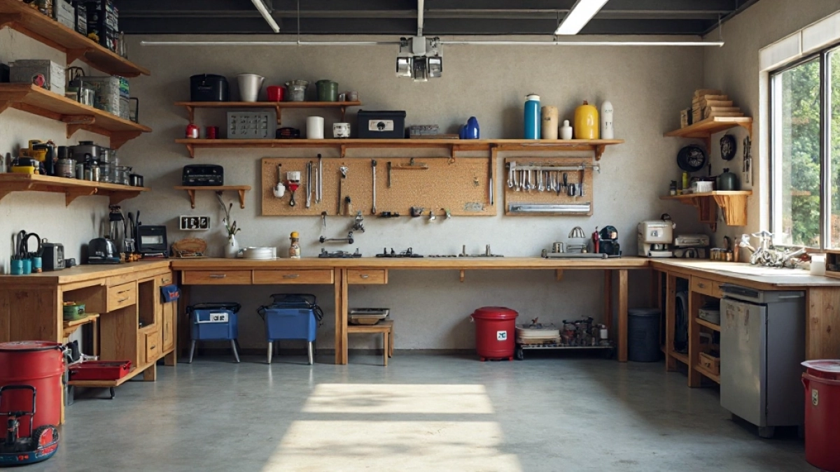 Na jakiej wysokości gniazdka w garażu