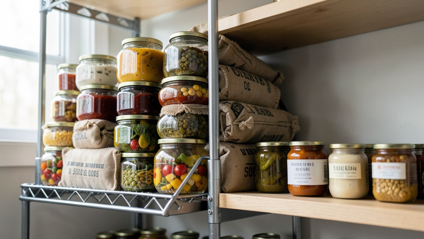 Nośność regałów do spiżarni