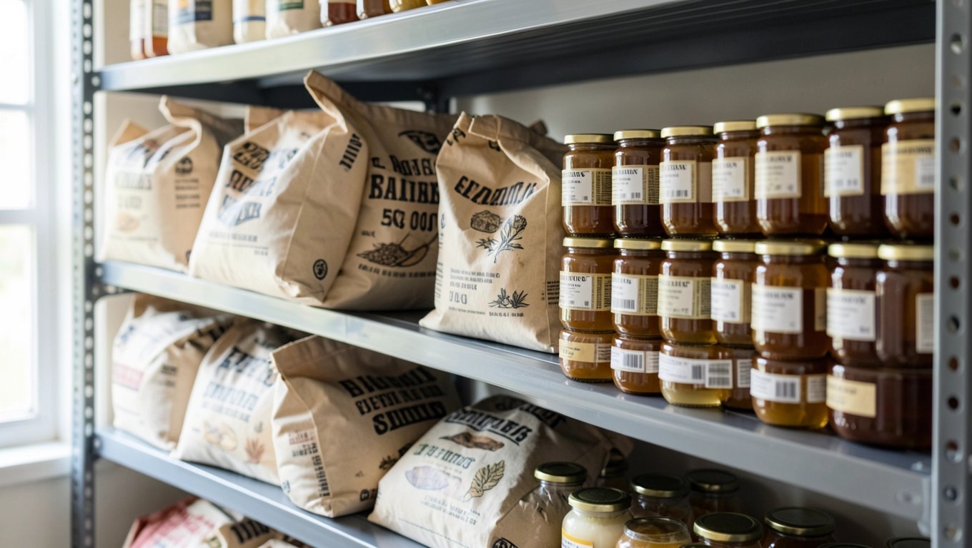 Nośność regałów metalowych w spiżarni