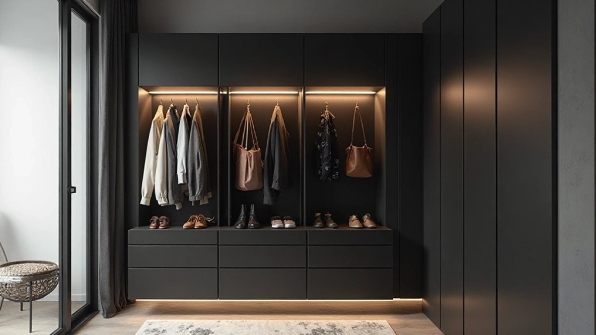Nowoczesne garderoby do przedpokoju