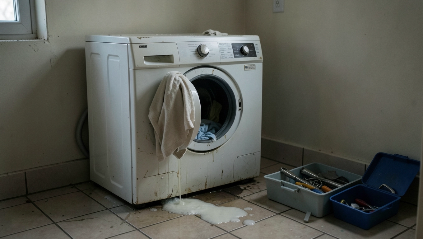 Obowiązki właściciela przy zepsutej pralce