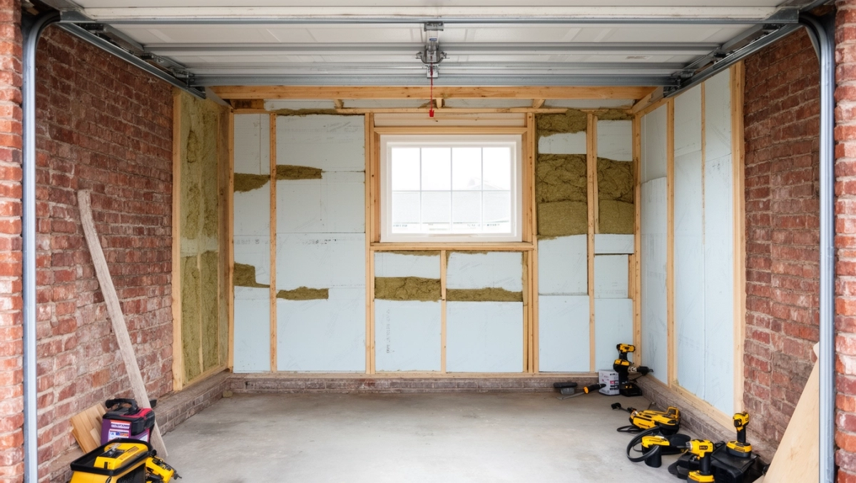 Ocieplenie garażu murowanego od wewnątrz