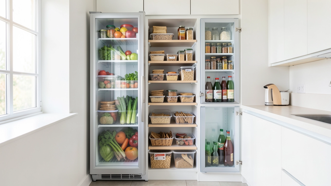 Optymalne wymiary spiżarni przy kuchni