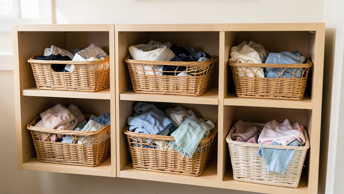 Organizacja miejsca na brudne pranie