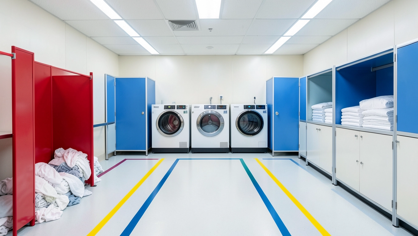 Organizacja pralni wg wytycznych Sanepidu