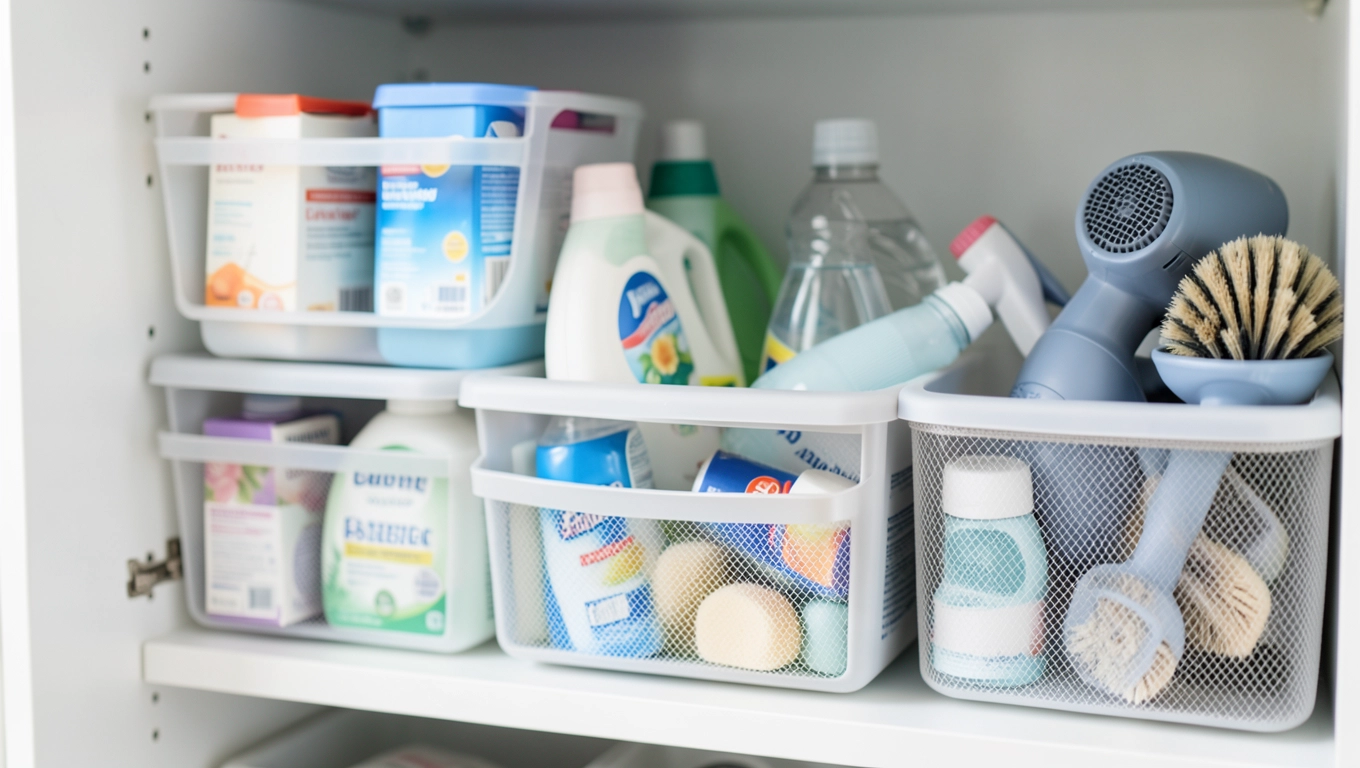 Organizery do pralni domowej
