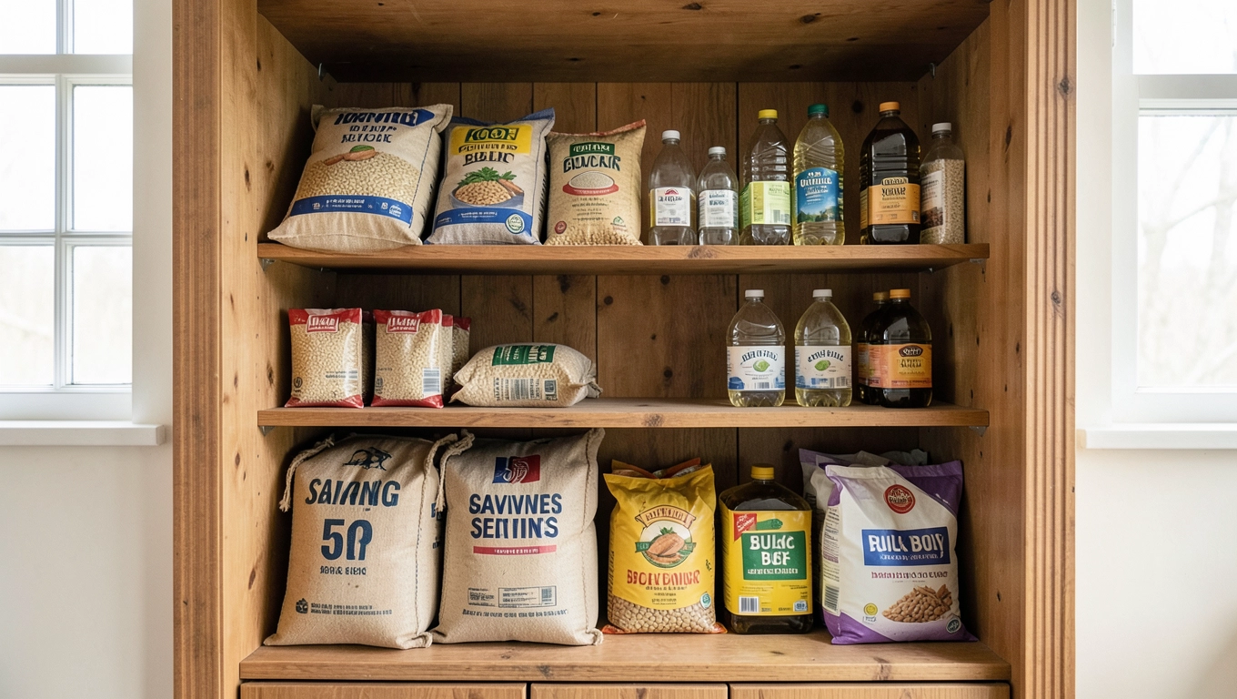 Oszczędności dzięki spiżarni we wnęce