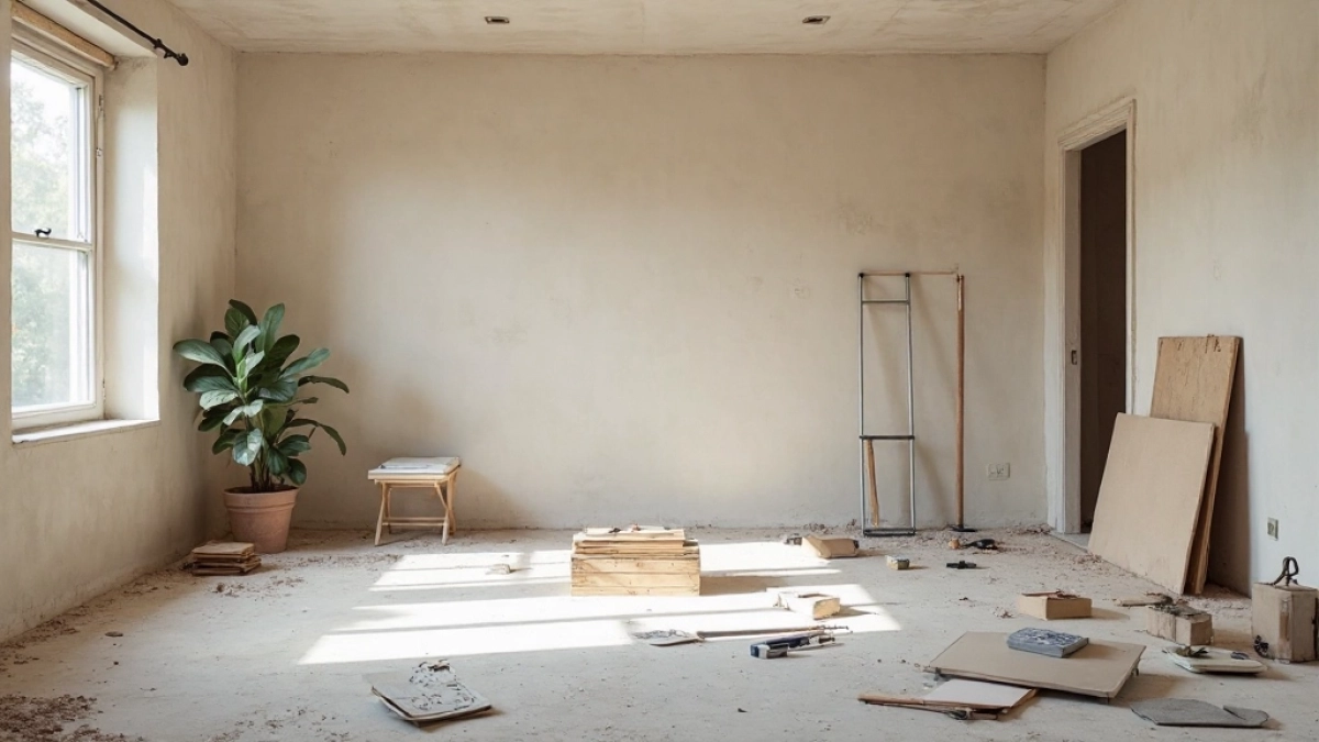 Plan wykończenia mieszkania