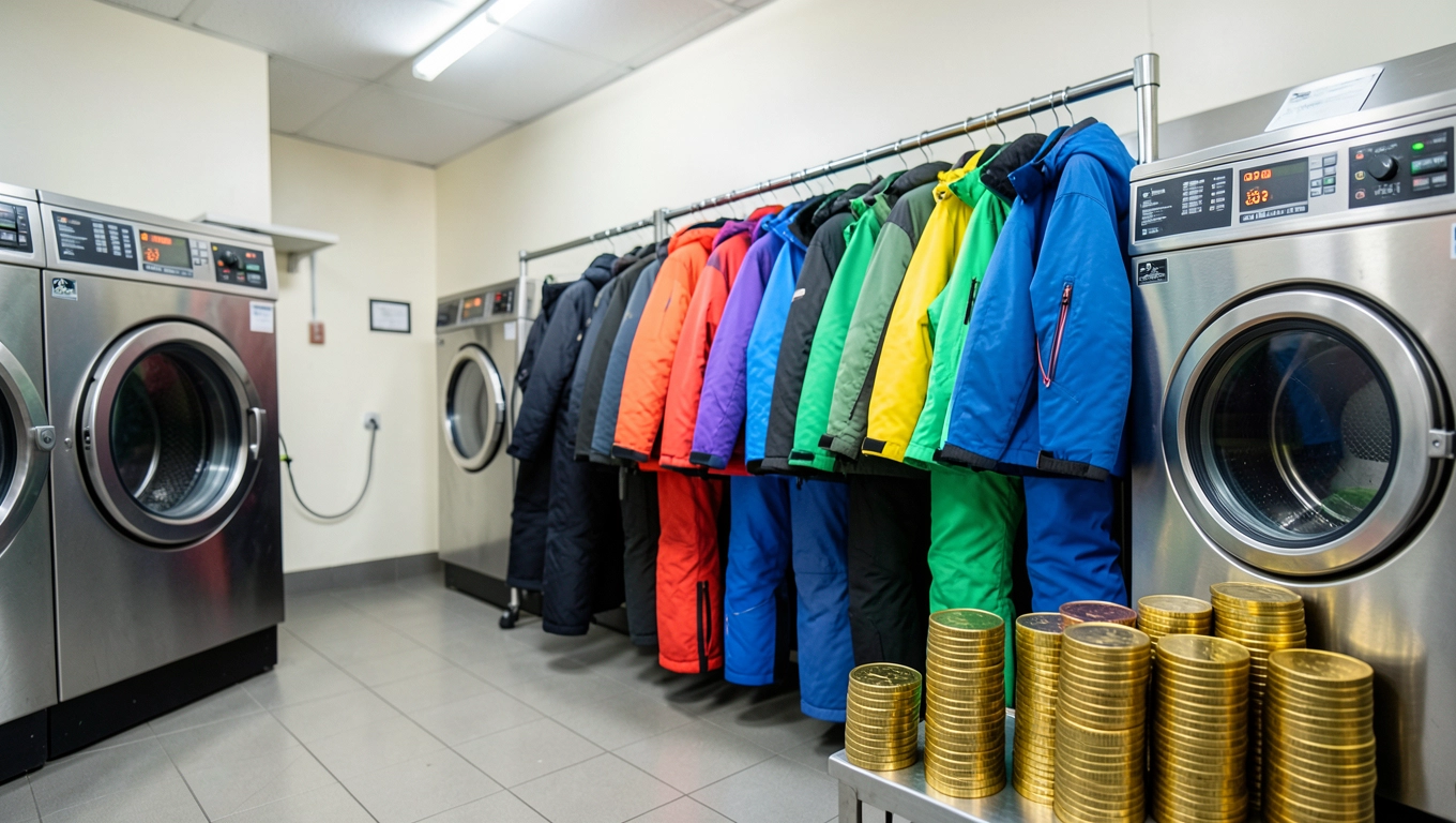 Pranie kurtek narciarskich - ceny w pralni