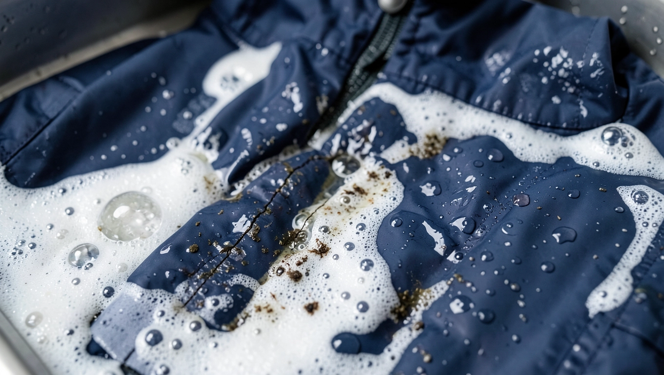 Pranie kurtki i płaszczy