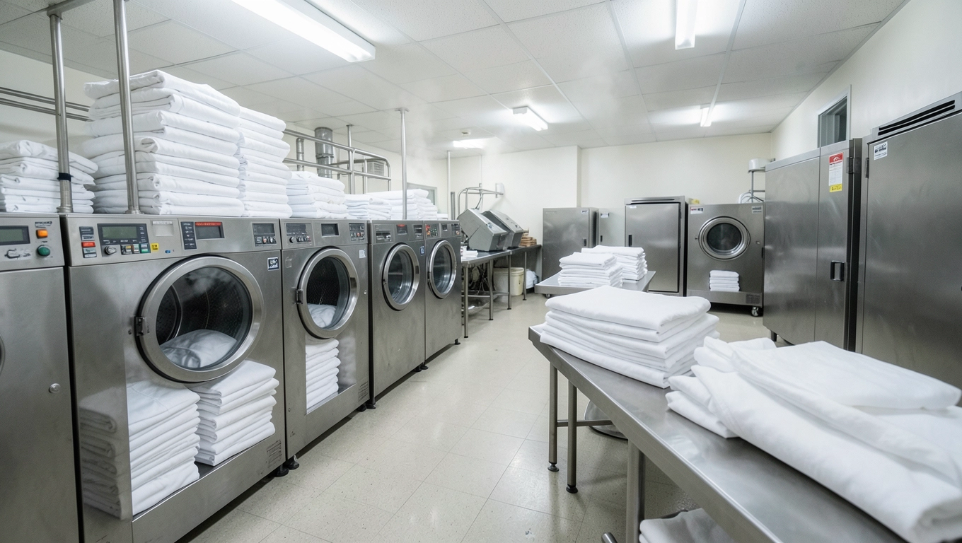 Proces Prania Tekstyliów Hotelowych Warszawa