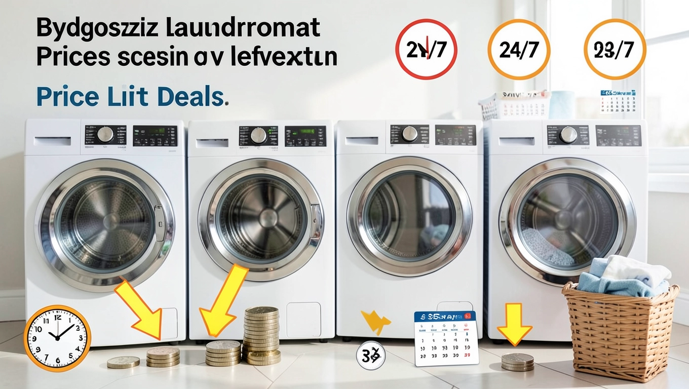 Promocje w cenniku pralni Bydgoszcz