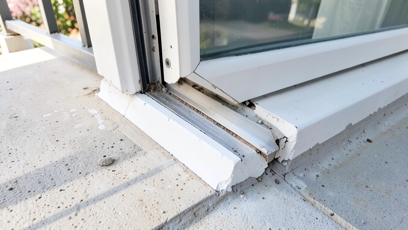 Przygotowanie progu do hydroizolacji