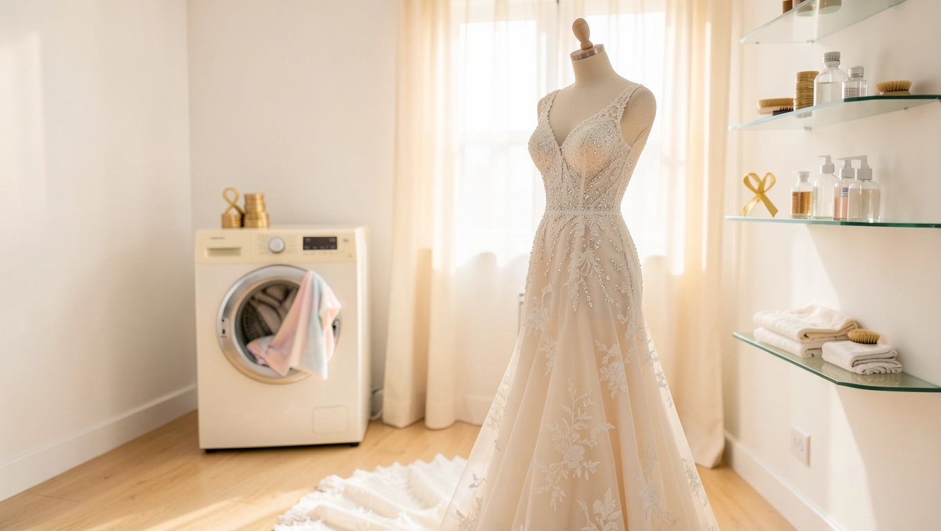 Przykładowe ceny prania sukienek specjalnych