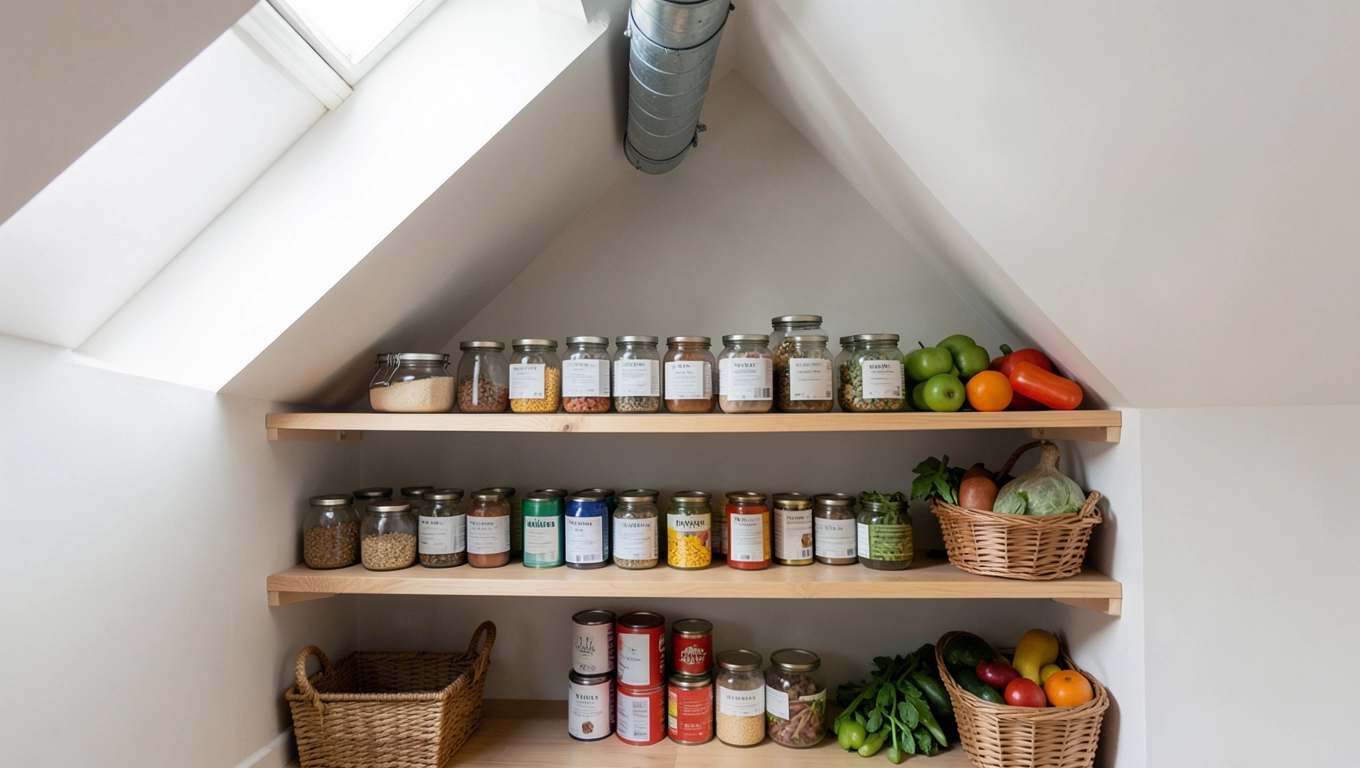 Regały na wymiar do spiżarni