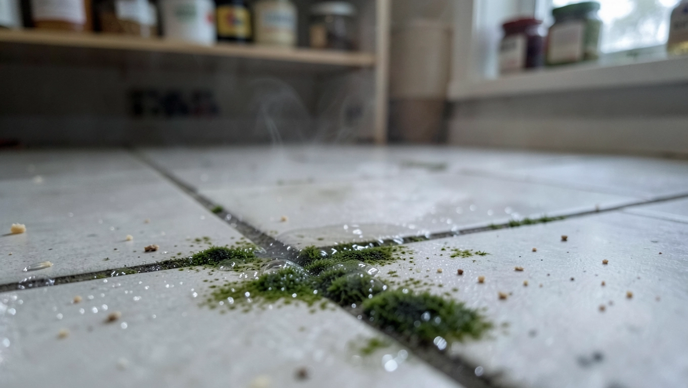 Ryzyko grzyba bez ogrzewania podłogowego w spiżarni