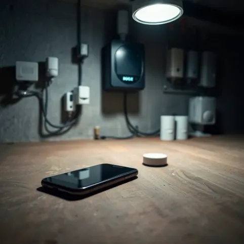 Alarm do piwnicy z powiadomieniem na telefon