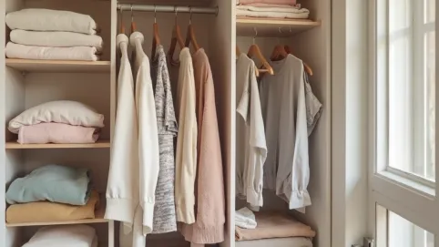 Bardzo mała garderoba