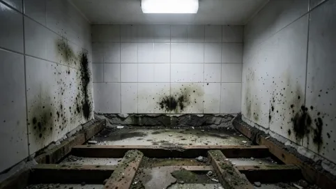 Brak hydroizolacji pod prysznicem