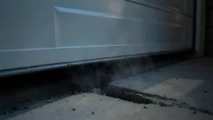 Brama garażowa nie domyka się do końca