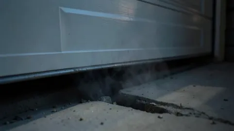 Brama garażowa nie domyka się do końca