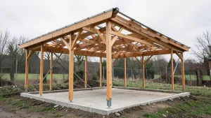 budowa wiaty garażowej a prawo budowlane