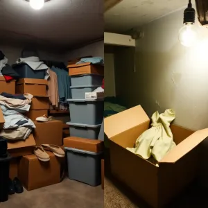 Czy w piwnicy można przechowywać ubrania i buty