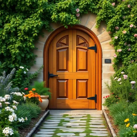 drzwi do piwnicy ogrodowej