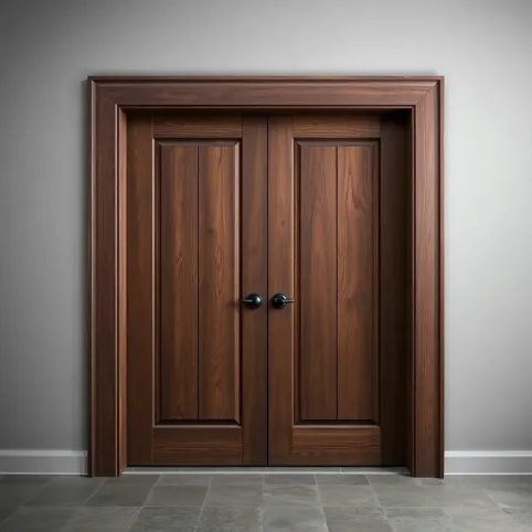 Drzwi do piwnicy z ościeżnicą