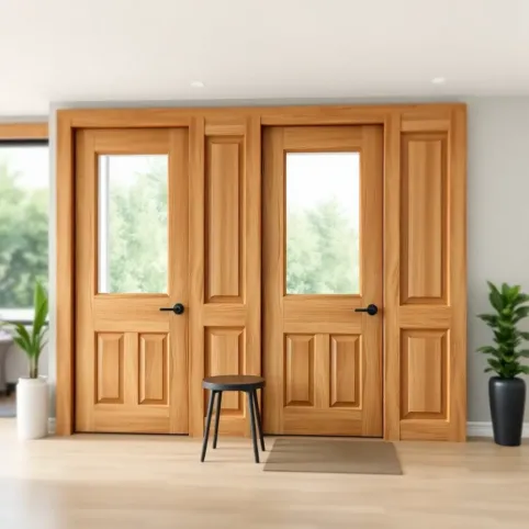 Drzwi drewniane do piwnicy na wymiar