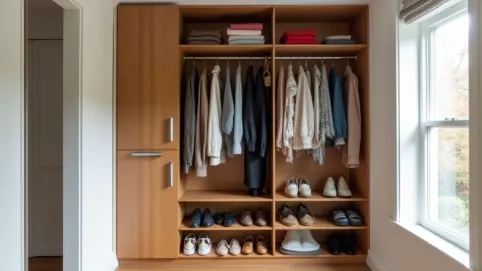 Garderoba narożna do przedpokoju